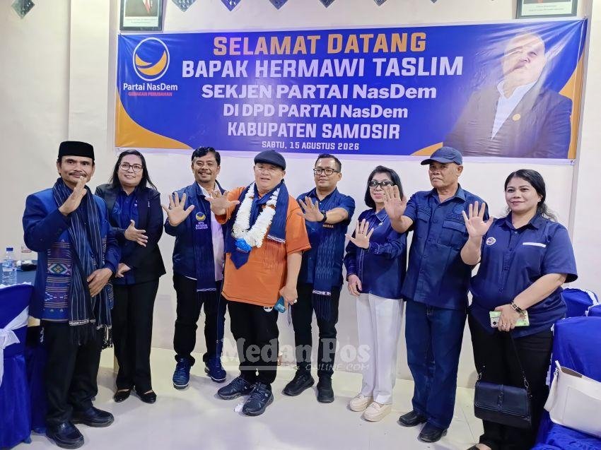 NasDem Samosir Ditarget Naik Kelas pada Pemilu 2029