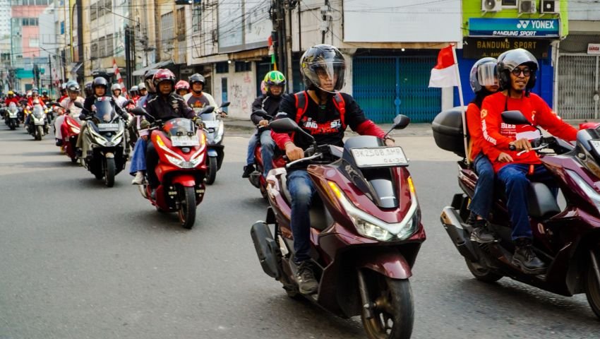 Convoy Merdeka, Bikers Honda Kobarkan Semangat Nasionalisme dan Kepedulian