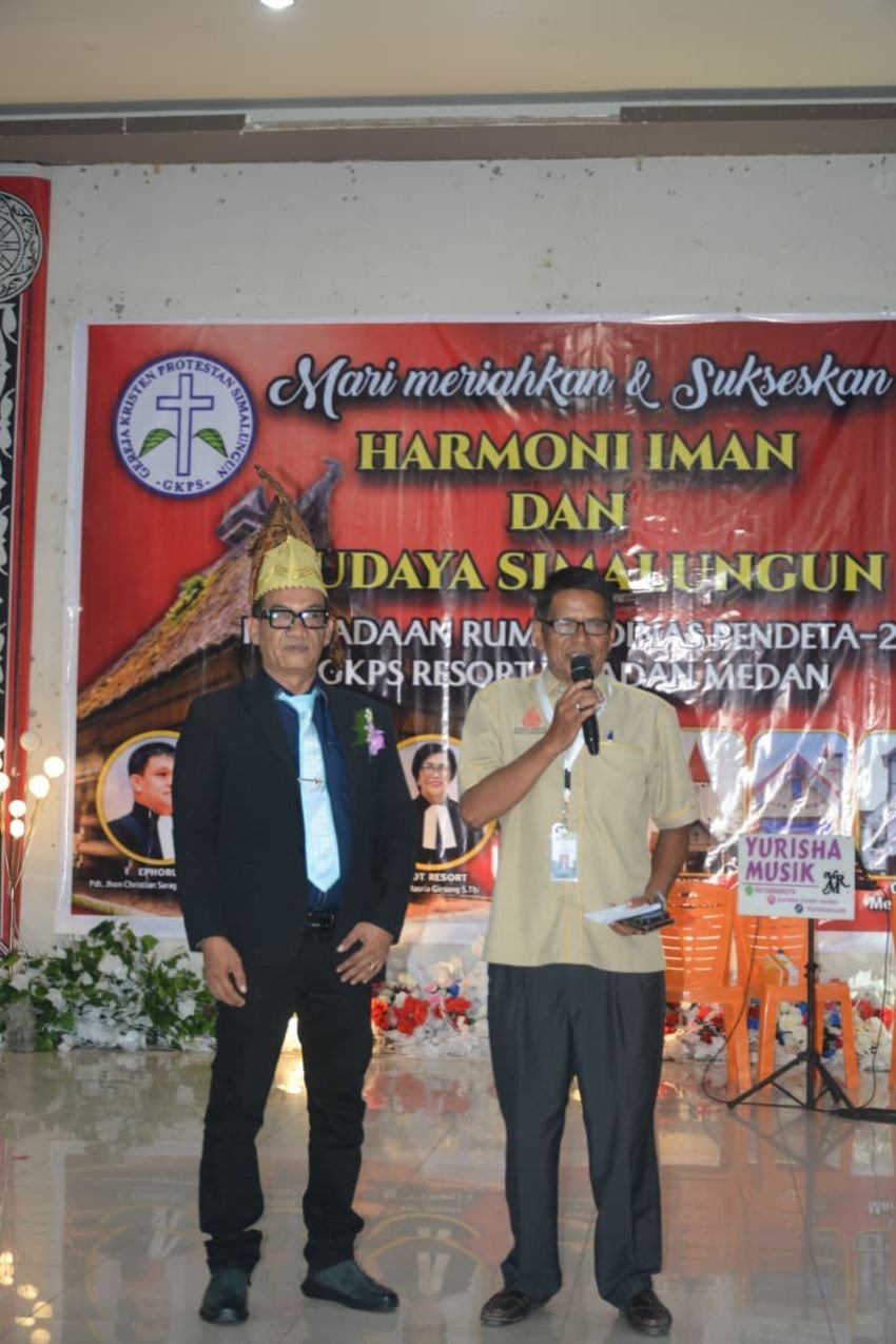GKPS Resort Teladan Galang Dana Rumah Dinas Pendeta, St. John Damanik Apresiasi Dukungan Maruli Siahaan &lrm;