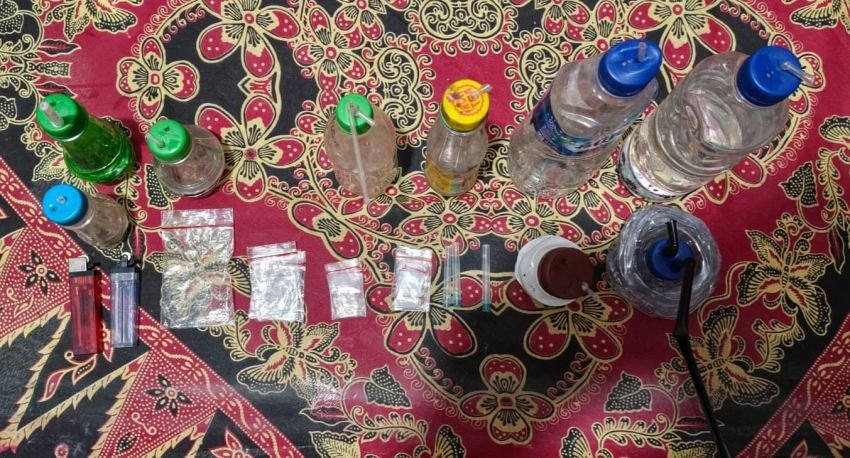GSN Polsek Torgamba Bongkar Jejak Penyalahgunaan Narkoba di Torganda, Kapolsek Tegas "Tak Ada Ruang bagi Pelaku"