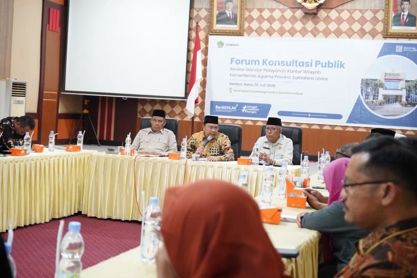 Kakanwil Kemenag Sumut Tegaskan Pelayanan Publik Nol Rupiah &hellip;