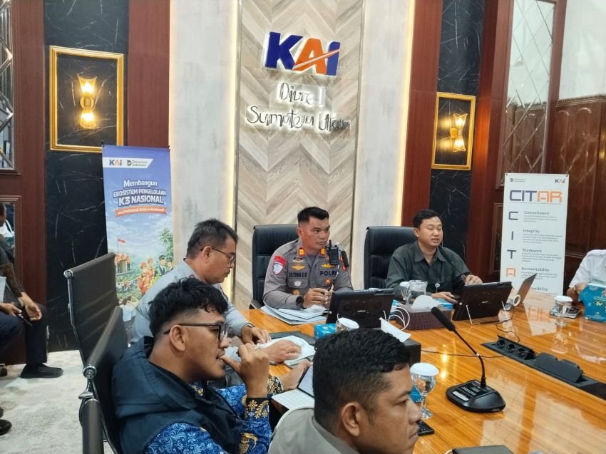 Cegah Laka, Perlintasan KA di Perbaungan Ditutup Permanen&nbsp;