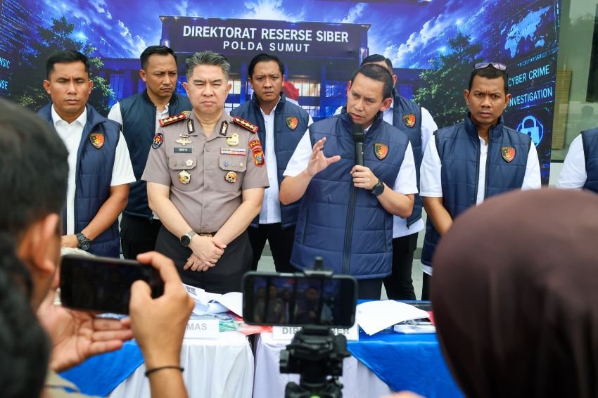 Diduga Libatkan WN Pakistan dan India, Polda Sumut Bongkar Sindikat Scamming Internasional Markas di Apartemen Podomoro