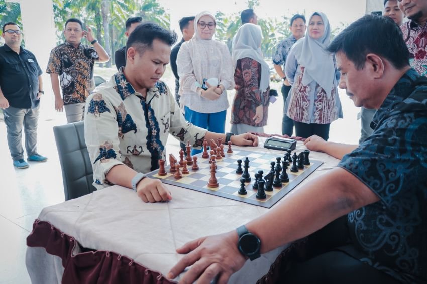 Jelang HUT RI ke- 81 Sergai Gelar Turnamen Catur antar-OPD