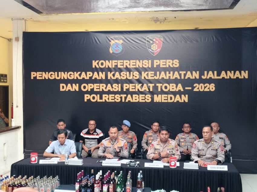 300 Hari Kerja, Polrestabes Medan Ungkap 729 Kasus Kejahatan Jalanan : Turun 15 Persen