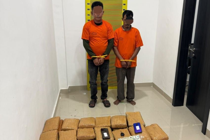 Polda Sumut Amankan 169,6 Kg Ganja, Tiga Tersangka Ditangkap