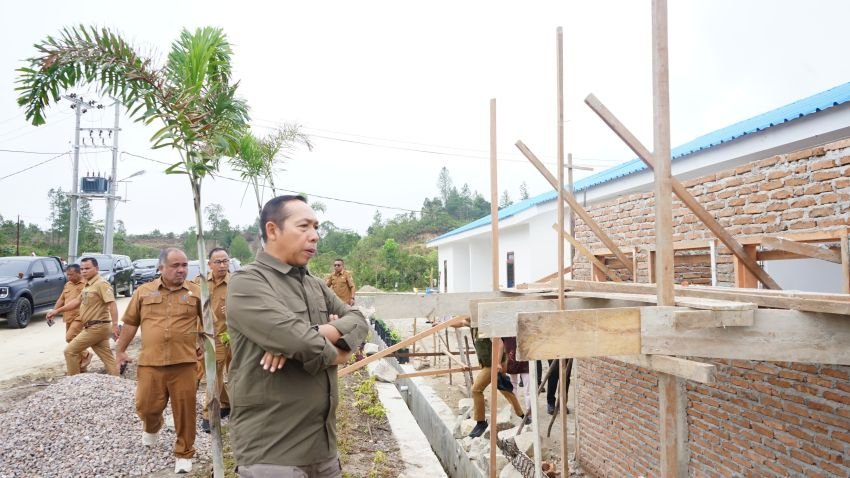 Tinjau Huntap, JTP Instruksikan Pemecahan Sertifikat Tanah dan Rumah Hingga Infrastruktur