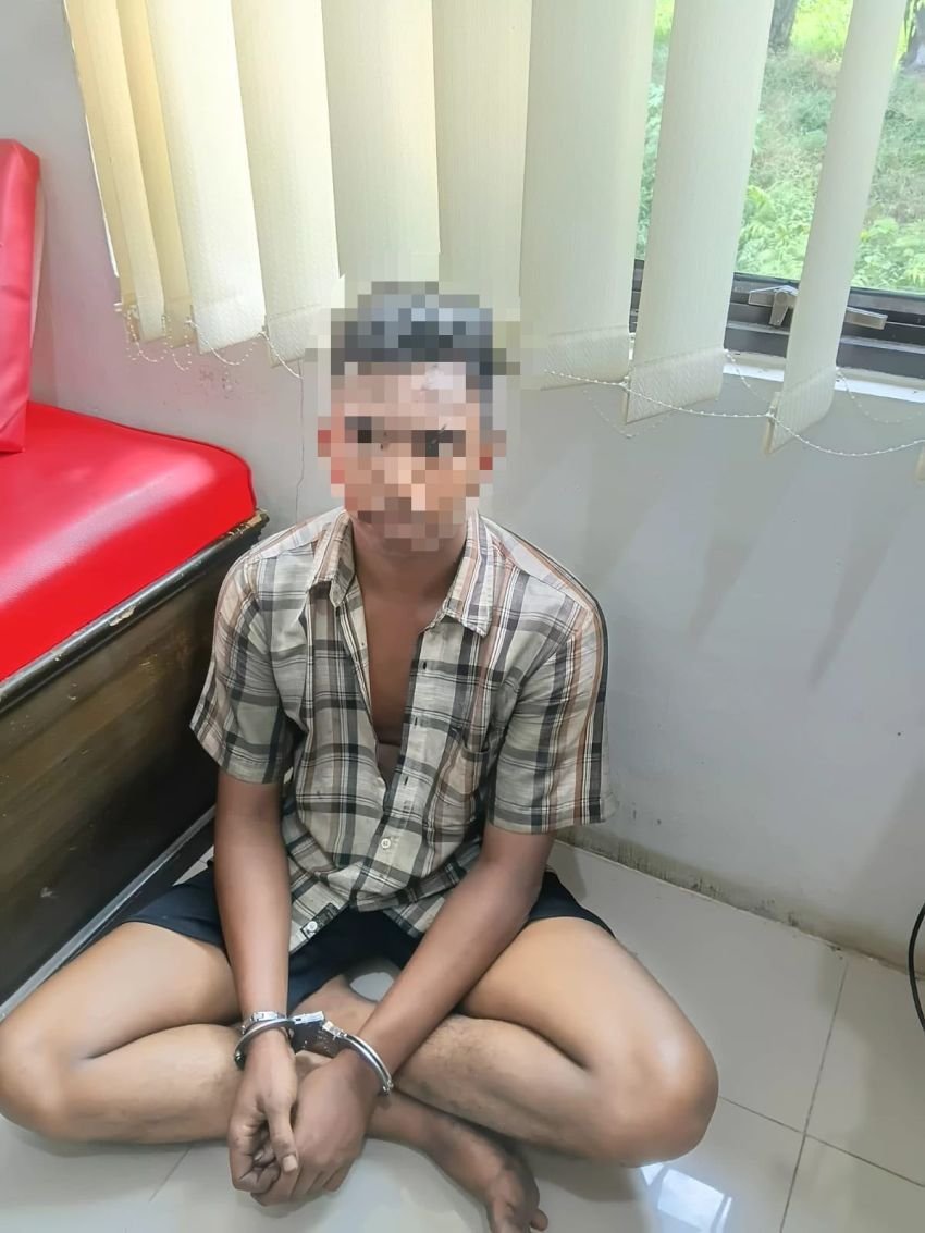 Isap Sabu, Supir Tangki Asal Aceh Diamankan Sat Intelkam Polres Sergai