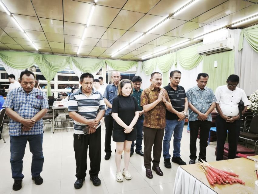 Maruli Siahaan Melayat Ke Rumah Duka Medan Murni, Wujud Kepedulian dan Jaga Nilai Kekeluargaan Warga Tionghoa