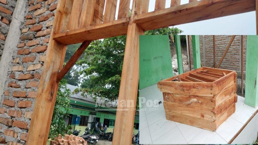 Masyarakat Minta APH Atensi Proyek Revitalisasi SMP YAPI Sipare Pare