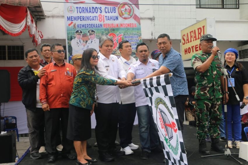Festival Drumband Meriahkan HUT RI ke 81 Diikuti 26 Sekolah