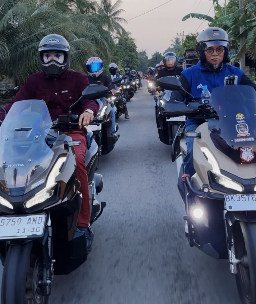 Jelajah Misteri "Dua Alam"', Bikers Honda ADV 160 Nikmati Petualangan dan Kebersamaan