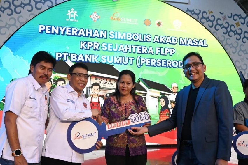 Bank Sumut Wujudkan Impian Masyarakat Miliki Rumah melalui Akad Massal KPR Sejahtera FLPP