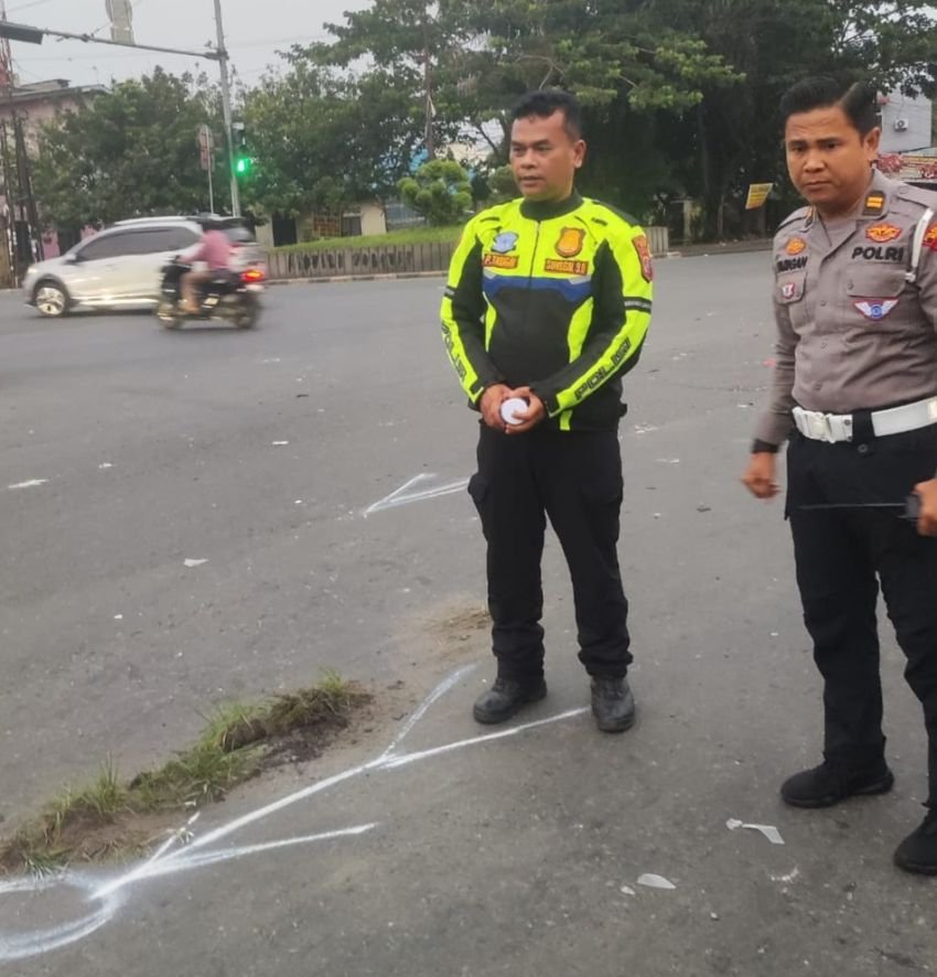Tabrakam Maut di Persimpangan Jalan Ngumbang Surbakti : IRT Tewas Dihantam Innova