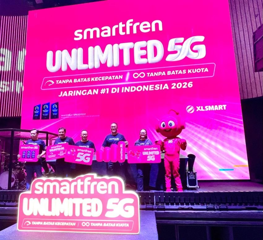 XLSMART Perkuat Jaringan 5G di Medan, SMARTFREN Hadirkan Pengalaman Unlimited 5G