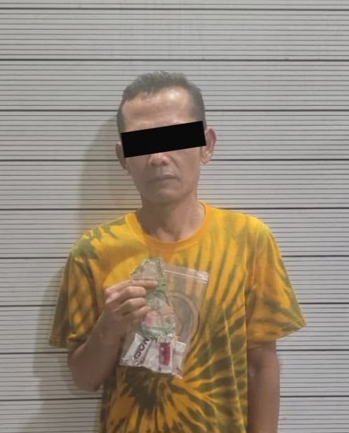 Satres Narkoba Polrestabes Medan Ciduk Pria Lansia Jual Ganja : Motifnya Ekonomi