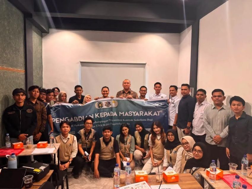 Dosen FH USU dan BLS Edukasi UMKM tentang Kontrak dan Risiko Hukum