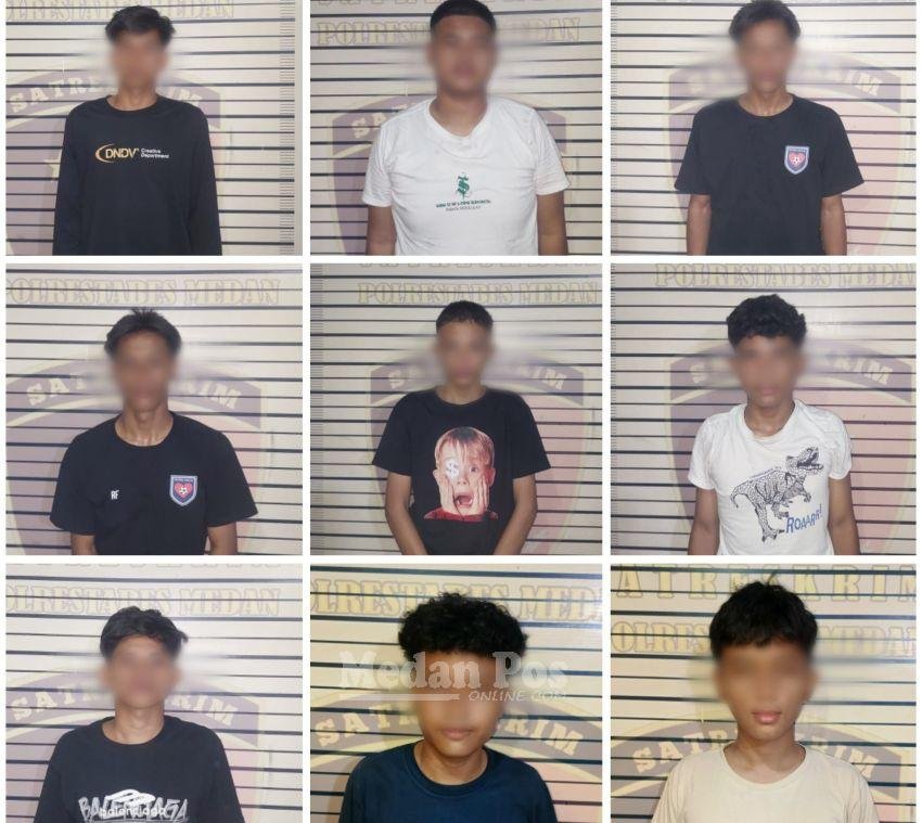 Sok Jago Konvoi Bawa Sajam-Begal Motor, Komplotan Gemot di Medan Digulung Tim JCS