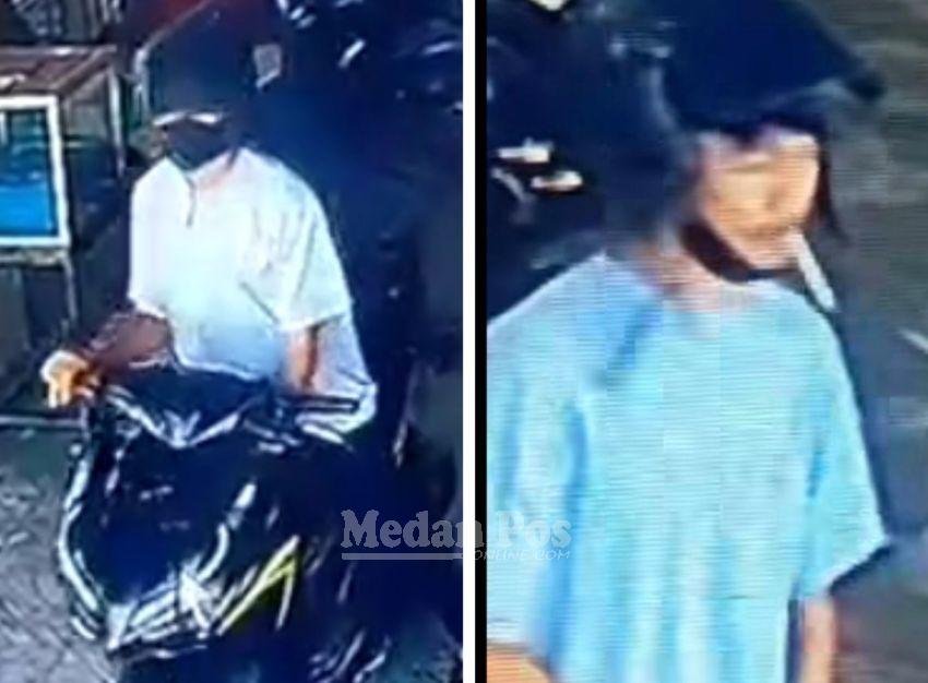 Ada Karcis Parkir, Pencuri Motor di Pasar Brayan Terekam CCTV Belum Terungkap, Polisi Beralasan Wajah Pelaku Gak Jelas