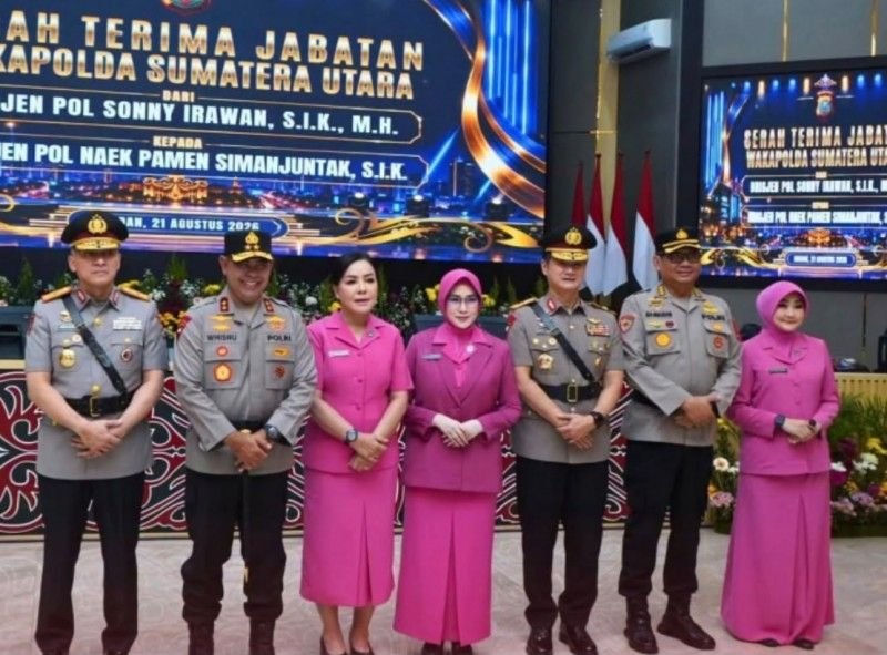 Resmi...Brigjen Pol Naek Pamen Simanjuntak Wakapolda Sumut