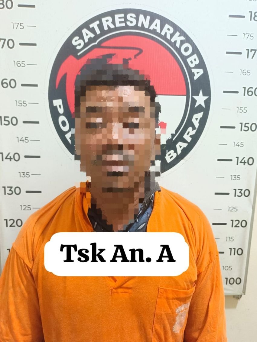 Satresnarkoba Polres Batu Bara Ungkap Kasus Peredaran Sabu, Seorang Pria Diamankan di Medang Deras