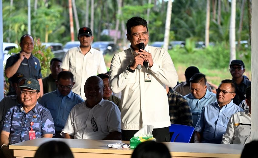 Gubernur Bobby Nasution Siapkan Rumah Produksi Kelapa di Nias Utara