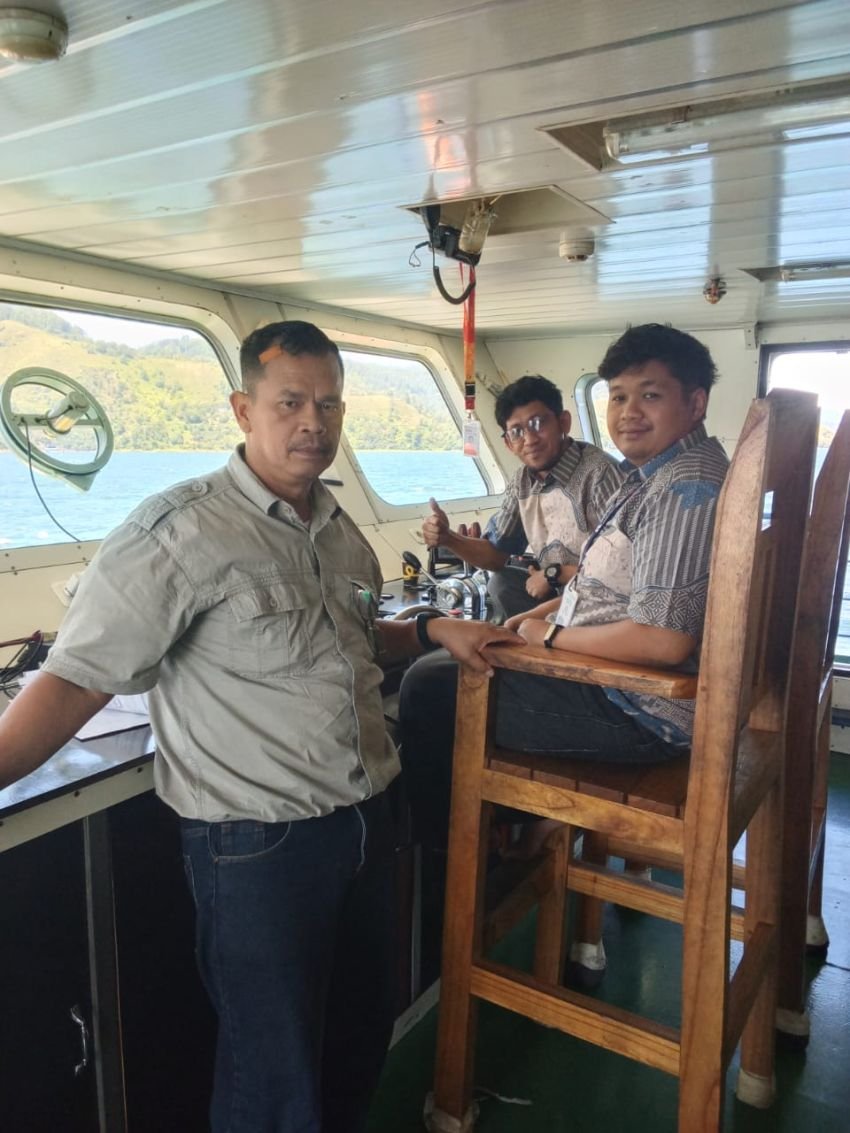 Kepala KSOP Danau Toba Monitoring Pelayaran Simanindo&ndash;Tigaras, Ingatkan Operator Utamakan Keselamatan
