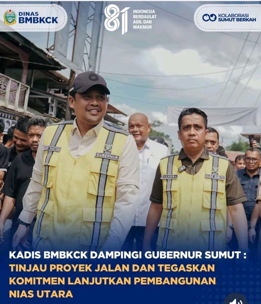 Pempropsu Bangun 12 KM Jalan di Nias Utara, Pengamat Wak Geng Berharap Dinas BMBKCK Sumut Pastikan Kwalitas Bagus