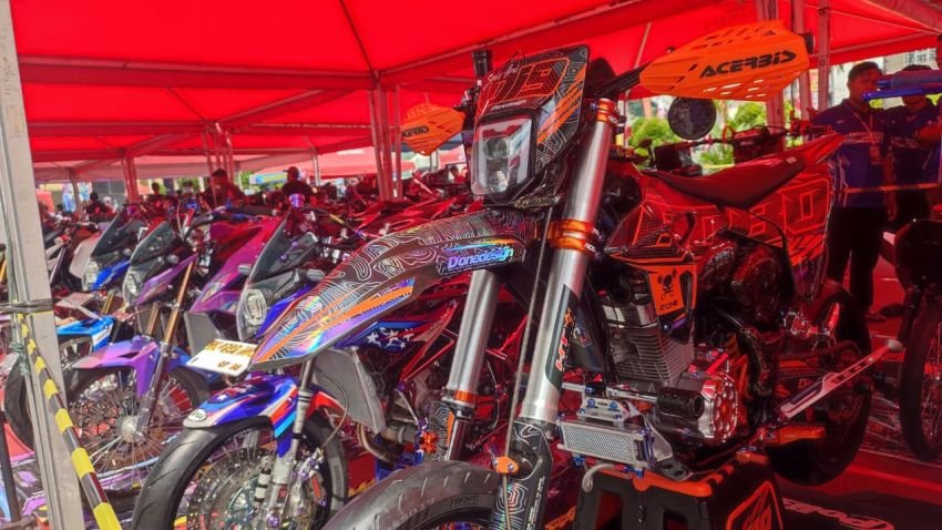 Karya Modifikator Terbaik Sumut Tampil Memukau di Honda Modif Contest 2026