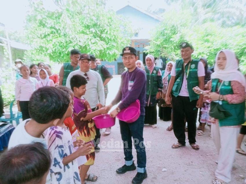 Dihadiri Camat Bintang Bayu, Mahasiswa KKN Univa Medan Bersama Warga Unhul Meriahkan HUT RI ke-81