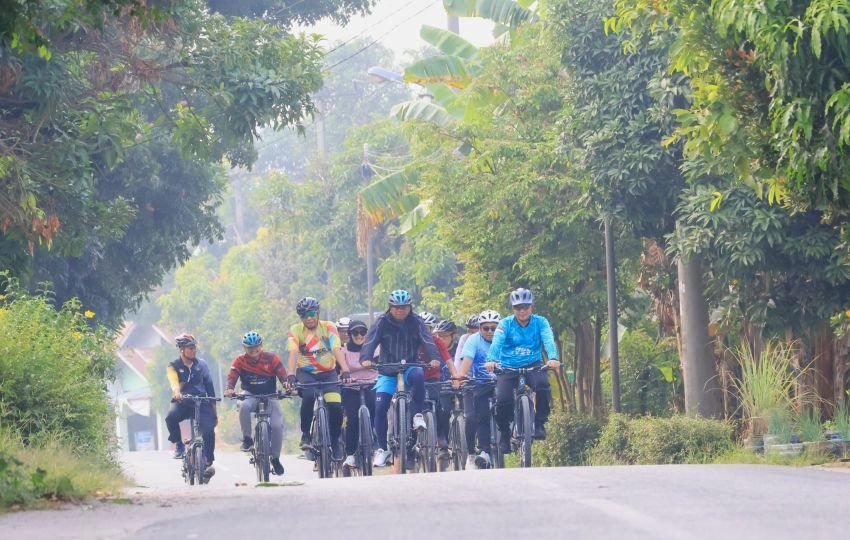 Gowes Bersama, Bupati Sergai dan Kajari Perkuat Sinergi serta Jaga Kebugaran