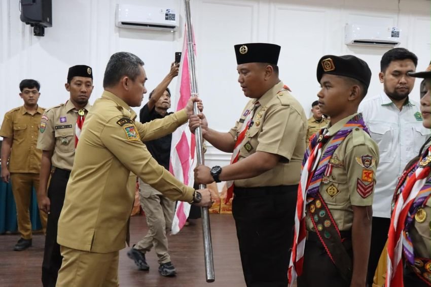 Pelepasan Kontingen Jambore Nasional XII, Kwarcab Binjai Siapkan Generasi Pramuka Berkarakter