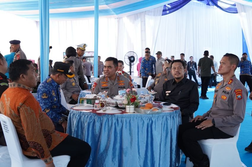 Kapolda Sumut Resmikan Markas Polres Paluta, Wujudkan Pelayanan Publik Yang Responsif  Menuju Indonesia Emas 2045