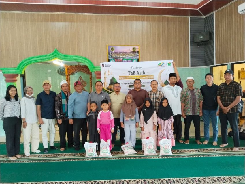 Peringatan Maulid Nabi Muhammad SAW di Kebun Dolok Ilir PTPN IV Regional II Salurkan Tali Asih kepada 100 Warga