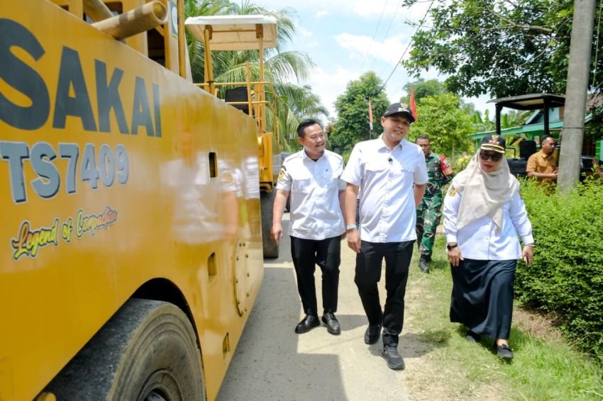 Puluhan Tahun Menanti, Jalan Manggis&ndash;Kelapa Bajohom Kec Serba Jadi Diperbaiki