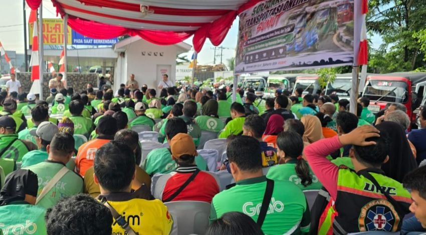 Disela-sela Silaturahmi Dengan Polda Sumut, Ojol Minta Perlindungan Polri