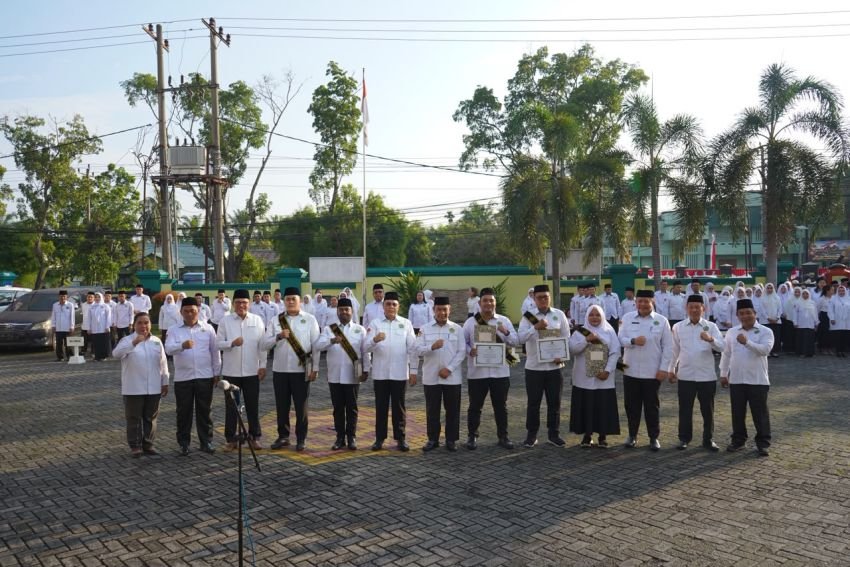 Kakanwil Kemenag Sumut Kukuhkan 5 Agen Perubahan, Bawa Misi Transformasi