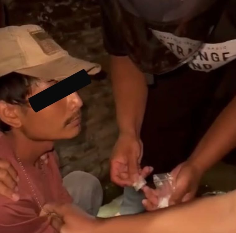Satres Narkoba Polrestabes Medan Tangkap Pemuda Jadi Pengedar Sabu di Patumbak : Bandarnya Diburu
