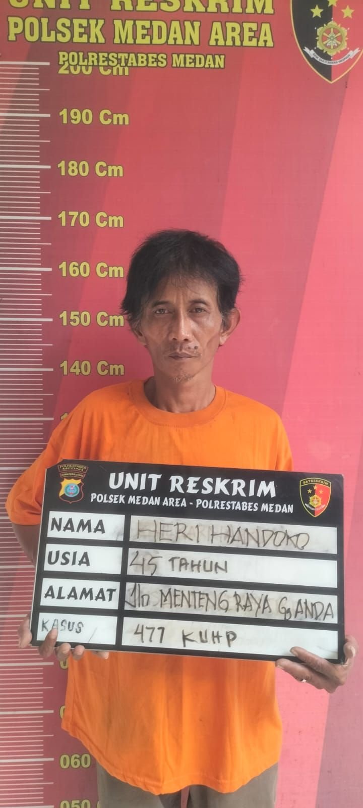 Lagi, Unit Reskrim Polsek Medan Area Tangkap Pembobol Gudang : Penadah Masih Dicari