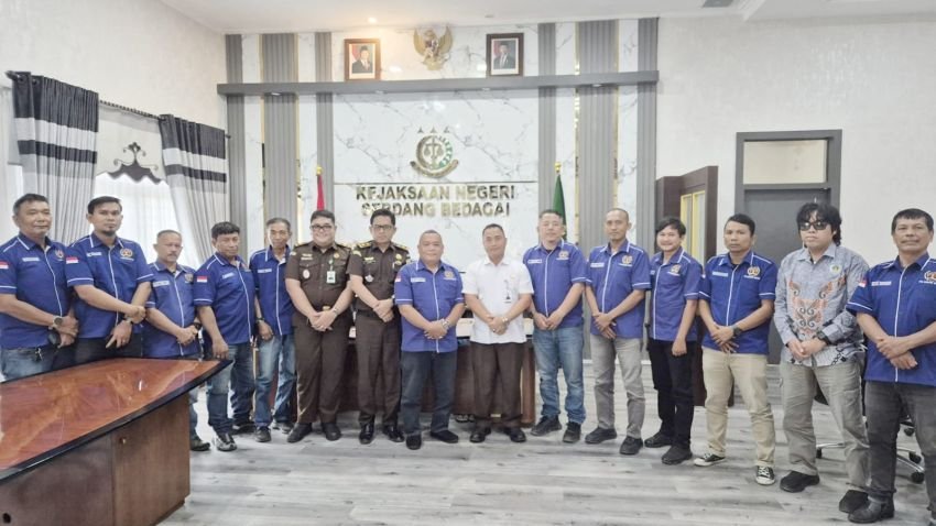 Terima Audensi PWI, Rahmad Isnaini Sebut Kejari Sergai Sedang Berbenah