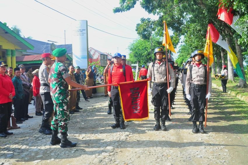 Tempaan Fisik Berpadu Kearifan Lokal, Siswa Diktukba SPN Polda Sumut Jalani Ekspedisi Darat