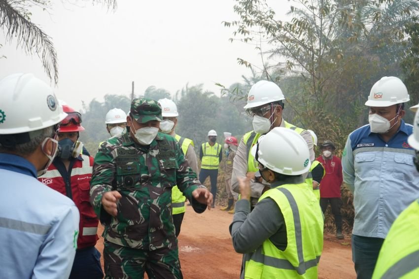 Inalum Perkuat Penanganan Karhutla di Mempawah - Kalimantan Barat, 60 Relawan Grup MIND ID Diterjunkan ke Wilayah Operasional BAI