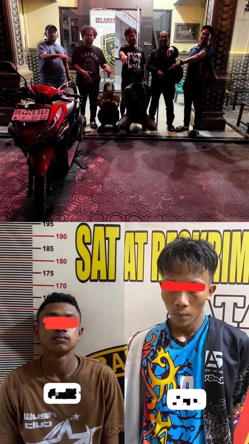 Gercep Tim URC Satreskrim Polres Batu Bara Berhasil Tangkap Pelaku Pencurian dengan Pemberatan