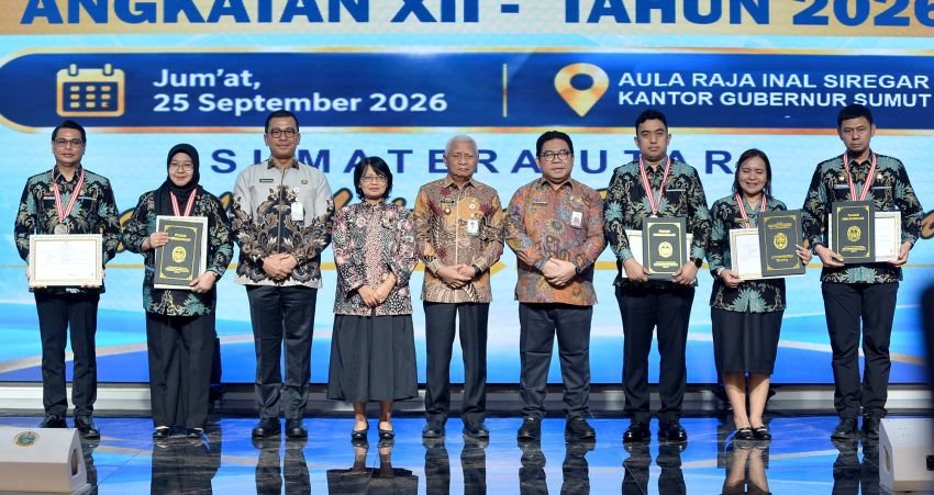 Tutup PKN Tingkat II Angkatan XII, Wagub Sumut Tekankan Kepemimpinan Adaptif dan Integritas