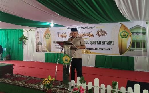 Maulid di Pesantren Ulumul Qur'an, Sugiat Santoso : Perjuangan Rasulullah Ajarkan Kita Tetap Istiqomah