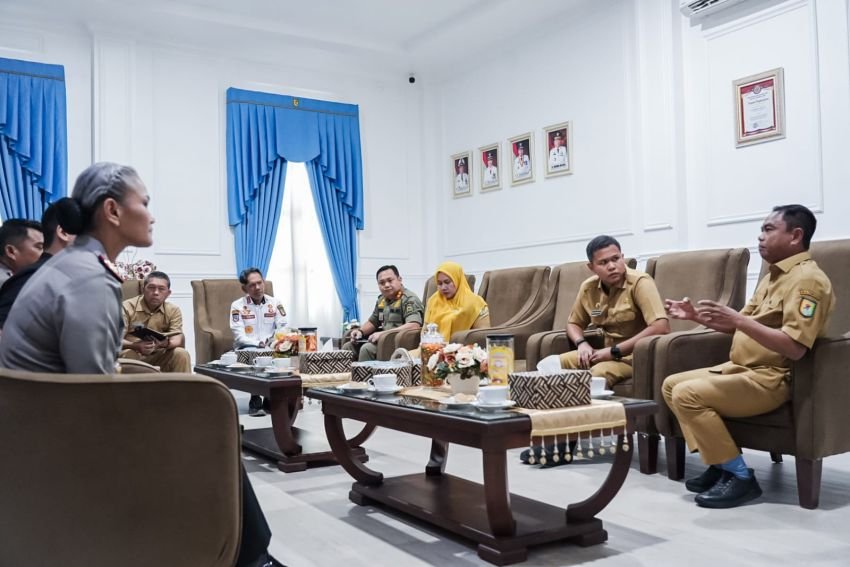 Terima Kunjungan Kapolres, Bupati Sergai Harapkan Kerjasama Baik dan Erat