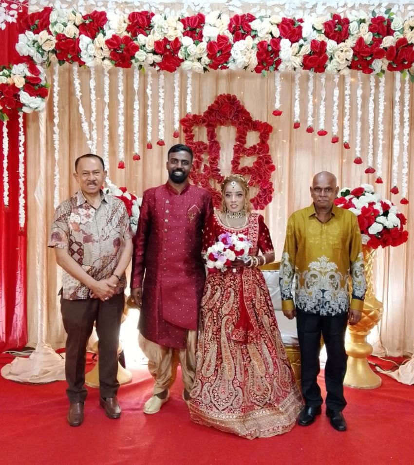Maruli Siahaan Hadiri Pesta Pernikahan Konstituennya Di Shri Mariamman Kuil, Jalin Silaturahmi Antar Suku