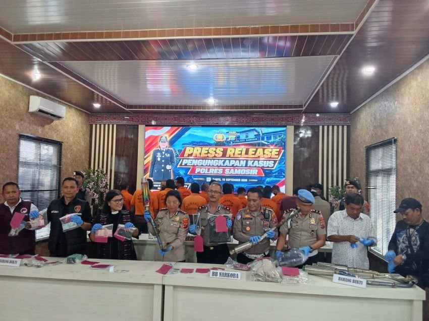 Biadab, Adek Perkosa Putri Abang Kandungnya 15 Kali Hingga Hamil, Polres Samosir Beberkan Kasus Menonjol