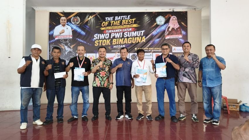Turnamen Catur SIWO-STOK Bina Guna Sukses Munculkan Bibit Atlet Baru