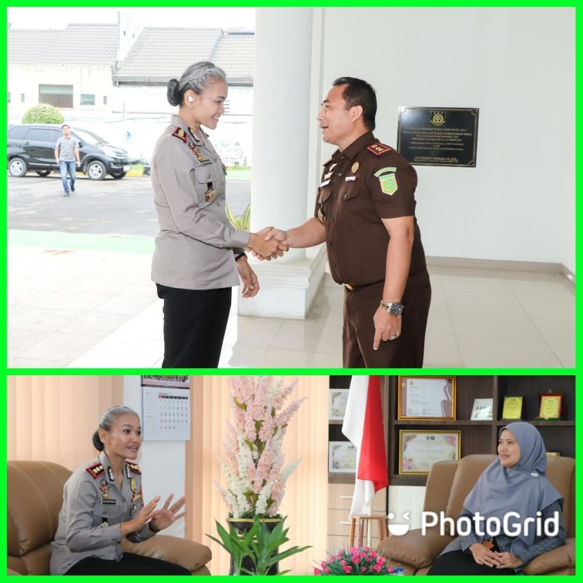 Kapolres Sergai AKBP Sah Udur Sitinjak Temui Kajari dan Pengadilan Agama